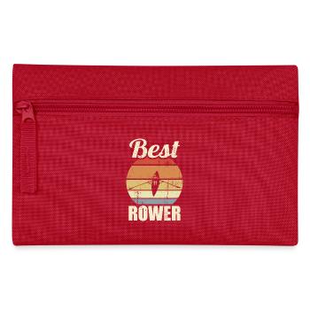 Funny rower - Pencil Case - red - Front