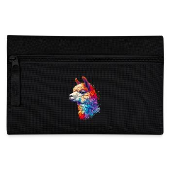 Alpaca - Pencil Case - black - Front