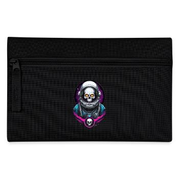 Crâne spatial d'astronaute - Trousse - noir - Devant