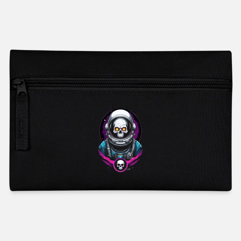 Crâne spatial d'astronaute - Trousse - noir