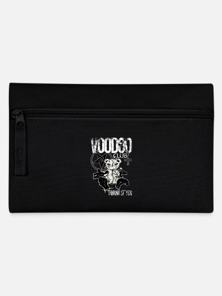 Voodooclub - Federtasche - Schwarz
