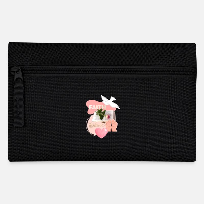 Faith 2 collage - Pencil Case - black