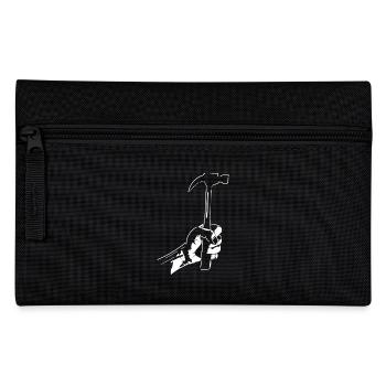 Zimmerer Hammer Silhouette Minimalist - Pencil Case - black - Front