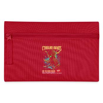 Cthulhu vous attend : Univers d’horreur cosmique Illustratio - Trousse - rouge - Devant