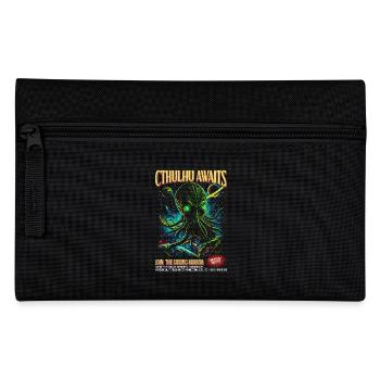 Cthulhu Awaits: Cosmic Horror Universe Illustratio - Pencil Case - black - Front
