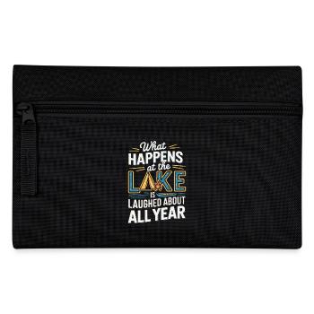 What Happens At The Lake Is Laughed About 7 - Federtasche - Schwarz - Vorne