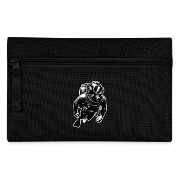 Tauchen Taucher - Federtasche - Schwarz - Vorne