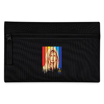 Positive, positive mind vibes life - Trousse - noir - Devant