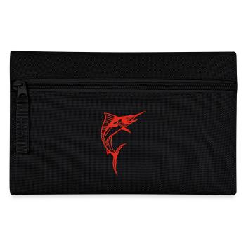 Roter Schwertfisch - Federtasche - Schwarz - Vorne
