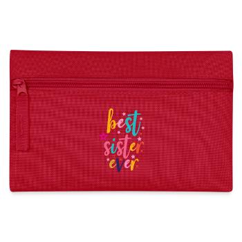 Best Sister - Pencil Case - red - Front