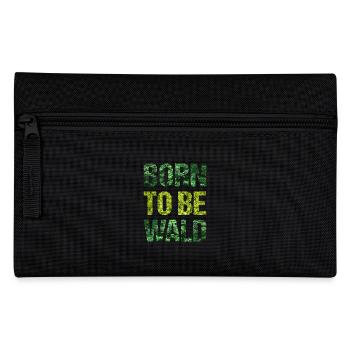 Born To Be Wald - Federtasche - Schwarz - Vorne
