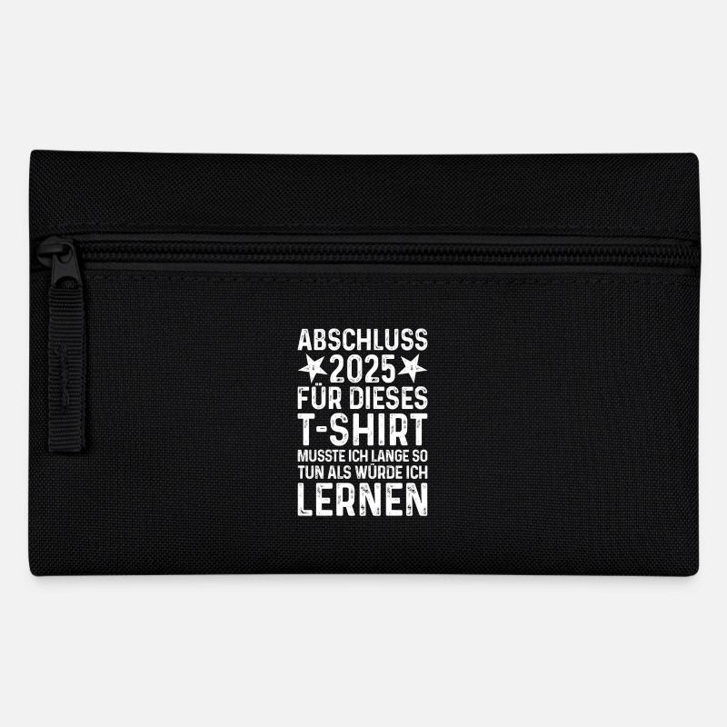 Abschluss 2025 - Federtasche - Schwarz