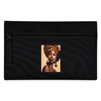 Noir belle femme Afrique - Trousse - noir - Devant