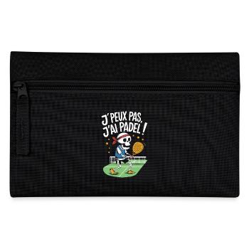 J'peux pas j'ai Padel ! - Trousse - noir - Devant
