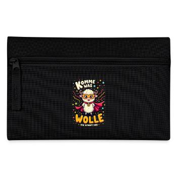 Come what do I want, create the carnival sheep - Pencil Case - black - Front