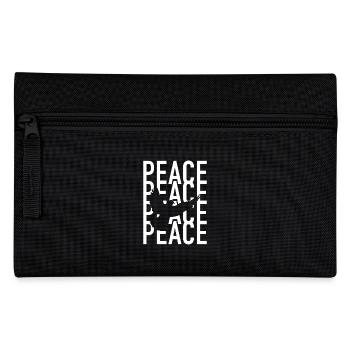 Paix Paix Paix Colombe de la Paix - Trousse - noir - Devant