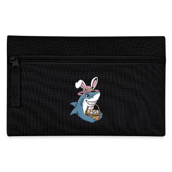 Cool Easter Shark - Federtasche - Schwarz - Vorne
