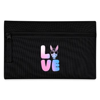 Esel - Federtasche - Schwarz - Vorne