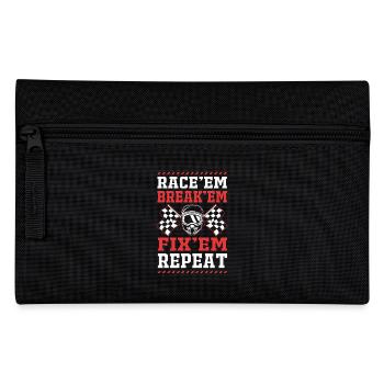 Drag Race - Pencil Case - black - Front