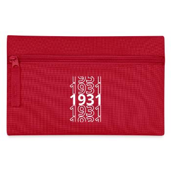 1931 1931 1931 - Pencil Case - red - Front