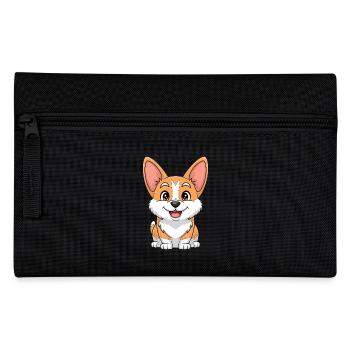 Corgi - Federtasche - Schwarz - Vorne
