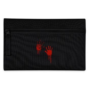 Happy Halloween Costume Saying Gift Lettering - Pencil Case - black - Front