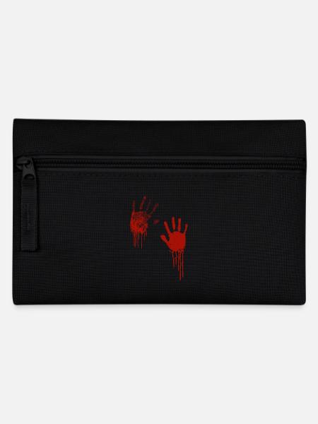 Happy Halloween Costume Saying Gift Lettering - Pencil Case - black