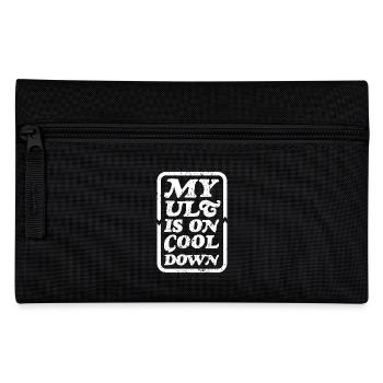my Ult is on cooldown - Pencil Case - black - Front