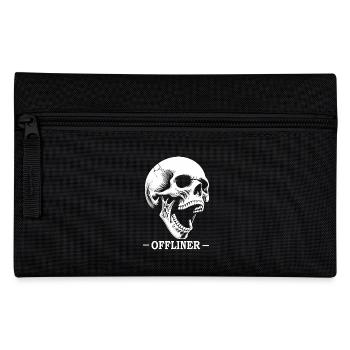 Crying Skull - Federtasche - Schwarz - Vorne