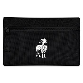 Chèvre Ziege - Trousse - noir - Devant