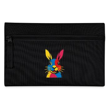 Lapin Pop Art - Trousse - noir - Devant