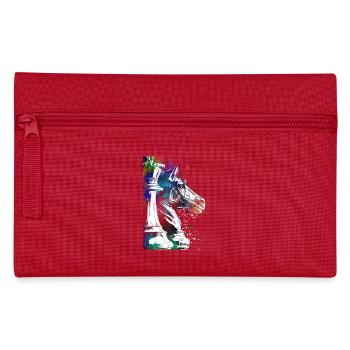 Chess Pawns Sport - Pencil Case - red - Front