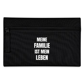 My family is my life! - Pencil Case - black - Front