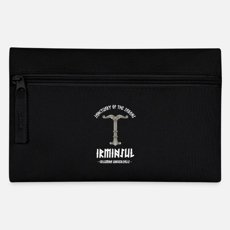 Irminsul - Säule der Welt - Federtasche - Schwarz