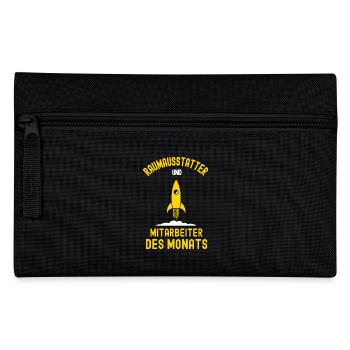 Raumausstatter Mitarbeiter des Monats Dekorateur - Federtasche - Schwarz - Vorne