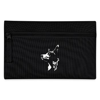 Australien Boeuf Chien Silhouette Chiens Wilsigns - Trousse - noir - Devant