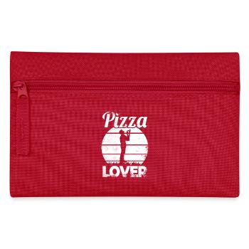 Pizza Enthusiast - Federtasche - Rot - Vorne