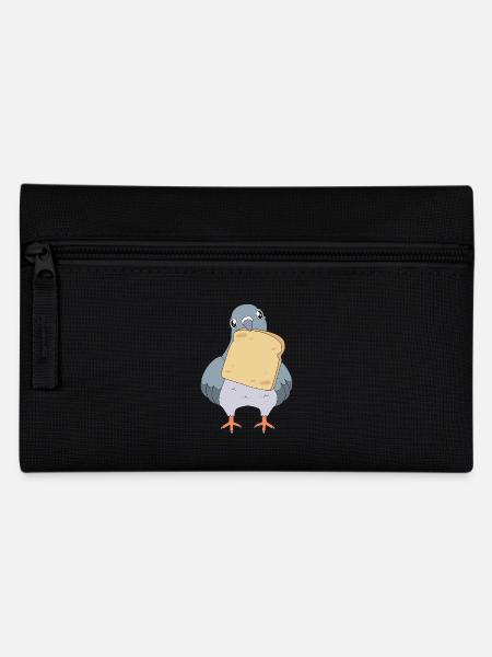 Taubenrennen Taube Tauben - Federtasche - Schwarz