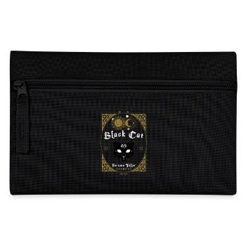 Black Cat Fortune Teller - Pencil Case - black - Front