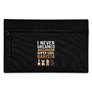 Espresso Caffeine Barista Coffee - Pencil Case - black - Front
