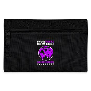 Sarcoidosis Nurse - Pencil Case - black - Front