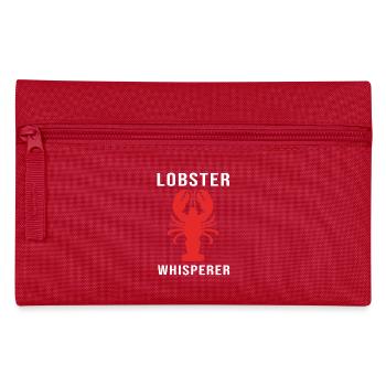 Langouste, fruits de mer, homard, homard - Trousse - rouge - Devant