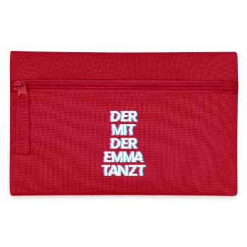 Hardtekk Tekk - Federtasche - Rot - Vorne