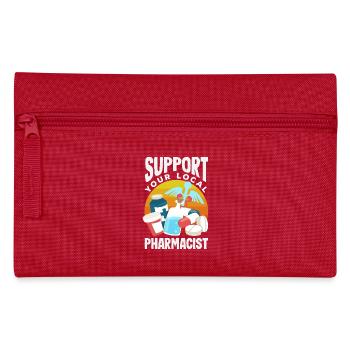 Apotheker Pharmazeutisch-technischer - Federtasche - Rot - Vorne