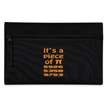 Piece of PI - Pencil Case - black - Front