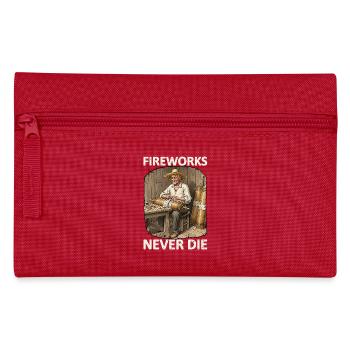 Fireworks Never Die Pyro - Pencil Case - red - Front
