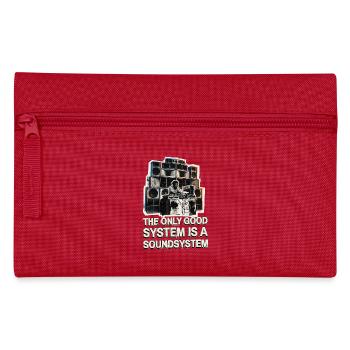 Soundsystem Dub - Pencil Case - red - Front