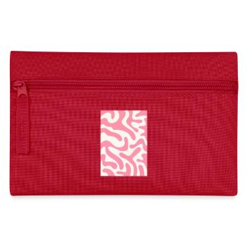 Funky tiger - pink - Pencil Case - red - Front