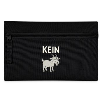 Lustiger Spruch Witzig Kein Bock Geschenkidee - Federtasche - Schwarz - Vorne