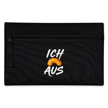Lustiger Spruch Humor Ich Flip Aus Geschenkidee - Federtasche - Schwarz - Vorne